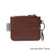 ISL-9200 Islander Harris Tweed Card Zip Wallet back ShamrockGift.com