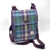 MCS-CB1902-MCS2204-GREEN PURPLE PLAID Colour Maccessori Genuine Harris Tweed Satchel | ShamrockGift.com