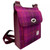 MCS-CB1902-HA222B2-PURPLE CHECK Colour Maccessori Genuine Harris Tweed Satchel side view ShamrockGift.com