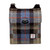 MCS-CB1902-TRT021-BLUE BROWN CHECK Colour Maccessori Genuine Harris Tweed Satchel ShamrockGift.com