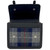 MCS-CB2001-TRT020-BLUE CHECK Colour Mini Harris Tweed Messenger Bag open view ShamrockGift.com