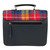 MCS-CB2001-TRT056-SAFFRON Colour  Mini Harris Tweed Messenger Bag back view ShamrockGift.com