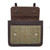 MCS-CB2001-C001T-COUNTRY GREEN Colour Mini Harris Tweed Messenger Bag open view ShamrockGift.com