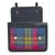 MCS-CB2001-MCS2001-BLUE PINK CHECK Colour  Mini Harris Tweed Messenger Bag open view ShamrockGift.com