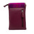 MCS-CB2201-HA222B2-PURPLE CHECK Colour Handwoven Harris Tweed Mini Crossbody Bag | ShamrockGift.com