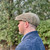 MCS-CB2406-C001T Country Green Handcrafted Harris Tweed Herringbone Flat Cap Lifestyle ShamrockGift.com