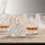 G350064 Crystal Whiskey Glasses Set of 4 Lifestyle Closeup View ShamrockGift.com