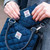 MCS CB2411 BLUE COLOR Ladies Harris Tweed Quilted Shoulder  ShamrockGift.com