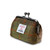 ISL-9500CHETTL00 Ladies Handwoven Harris Tweed Coin Purse Chestnut Tartan Color ShamrockGift.com