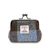 ISL-9500CBLTTL00 Ladies Handwoven Harris Tweed Coin Purse Chestnut Blue Tartan Color Front ViewShamrockGift.com