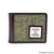 MCS CB3005B C001T Harris Tweed & Leather Trifold Wallet with Coin Pocket ShamrockGift.com