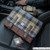 MCS CB3005B TRT021 Harris Tweed & Leather Trifold Wallet with Coin Pocket Lifestyle ShamrockGift.com