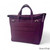 MCS CB2503 TRT073 Handcrafted Harris Tweed Travel Messenger Bag Sideview ShamrockGift.com