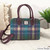 MCS CB2301 MCS2204 Women's Handwoven Scottish Harris Tweed Handbag Lifestyle ShamrockGift.com