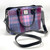 MCS CB2301 TRT073 Women's Handwoven Scottish Harris Tweed Handbag Side View with Strap ShamrockGift.com