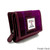 MCS CB2404 HA222B2 Ladies Harris Tweed Trifold Zip Purse Sideview ShamrockGift.com