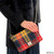 MCS CB3014 TRT056 SAFFRON Handcrafted Harris Tweed Clutch with Detachable Strap ShamrockGift.com