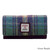 MCS CB3055 MCS2204 GREEN PURPLE PLAID Ladies Harris Tweed Long Envelope Purse ShamrockGift.com