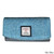 MCS CB3055 1904C5 SKY BLUE Ladies Harris Tweed Long Envelope Purse ShamrockGift.com