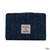 MCS CB5004 SP516 BLUE Ladies Harris Tweed Zippered Wallet ShamrockGift.com