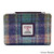 MCS CB5004 MCS2204 GREEN PURPLE PLAID Ladies Harris Tweed Zippered Wallet ShamrockGift.com