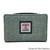 MCS CB5004 1904B2 TURQUOISE HERRINGBONE Ladies Harris Tweed Zippered Wallet ShamrockGift.com