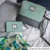 MCS CB5004 1904B2 TURQUOISE HERRINGBONE Ladies Harris Tweed Zippered Wallet Lifestyle ShamrockGift.com