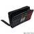 MCS CB5004 MCS2001 BLUE PINK CHECK Ladies Harris Tweed Zippered Wallet Side View ShamrockGift.com