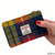 MCS CB5004 TRT056 SAFFRON Ladies Harris Tweed Zippered Wallet Lifestyle Studio ShamrockGift.com