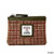 MCS CB3026 1813A1 MAPLE Harris Tweed Zippered Coin Purse ShamrockGift.com