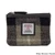 MCS CB3026 TRT021 BLUE BROWN CHECK Harris Tweed Zippered Coin Purse ShamrockGift.com