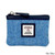 MCS CB3026 1904C5 SKY BLUE Harris Tweed Zippered Coin Purse ShamrockGift.com