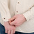 GS-GFS13IVR-IVORY Mens Irish Linen Grandfather Style Shirt Closeup Sleeve Buttons View ShamrockGift.com