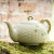 HI-Set-400 Belleek Teapot Handpainted Shamrock Design Lifestyle ShamrockGift.com