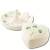 HI-Set-402 Belleek Handpainted Trinket Box and Ring Holder Set ShamrockGift.com