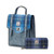 HI-Set-377-BLUTTL00 Islander Harris Tweed Matching Backpack & Wallet Set ShamrockGift.com