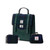 HI-Set-378-GRNTTL00 Islander Harris Tweed Matching Backpack & Wallet Set ShamrockGift.com