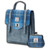 HI-Set-375-BLUTTL00 Islander Harris Tweed Matching Backpack & Wallet Set ShamrockGift.com