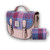 HI-Set-381-PNKBLUTTL00 Harris Tweed Matching Satchel & Purse Dunbar Set ShamrockGift.com