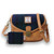 HI-Set-382-GRNTTL00 Leather and Harris Tweed Saddle Bag & Wallet Set ShamrockGift.com