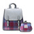 HI-Set-386-PNKBLUTTL00 Tartan Matching Backpack & Purse Scottish Set ShamrockGift.com
