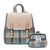 HI-Set-386-ISLTTL00 Tartan Matching Backpack & Purse Scottish Set ShamrockGift.com