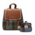 HI-Set-386-CBLTTL00 Tartan Matching Backpack & Purse Scottish Set ShamrockGift.com