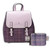 HI-Set-385-VIOMDTL00 Tartan Matching Backpack & Purse Scottish Set ShamrockGift.com