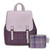 HI-Set-387-VIOMDTL00 Islander Scottish Tweed Backpack & Wallet Glasgow Set ShamrockGift.com