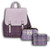 HI-Set-389-VIOMDTL00 Islander Scottish Tweed Backpack & Wallet Glasgow Set ShamrockGift.com