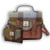 HI-Set-391-CBLTTL00 Harris Tweed Matching Scottish Bag Set ShamrockGift.com