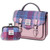 HI-Set-393-PNKBLUTTL00 Harris Tweed Matching Scottish Bag Set ShamrockGift.com