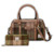 HI-Set-394-CHETTL00 Leather & Harris Tweed Tartan Bag Set ShamrockGift.com