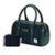 HI-Set-395-GRNTTL00 Leather & Harris Tweed Tartan Bag Set ShamrockGift.com